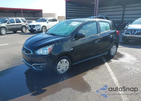 2018 Mitsubishi Mirage Es из США, поврежденный, VIN ML32A3HJ9JH013209